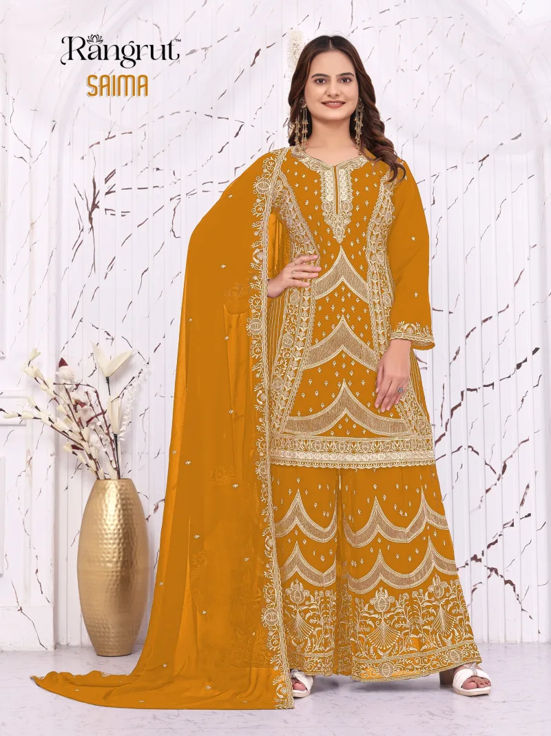 Saima By Banwery Blooming Georgette Salwar Kameez